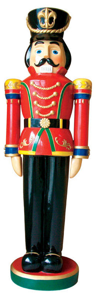 Celebrations  Nutcracker  Village Accessory  Multicolored  Porcelain  1 each