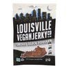 Louisville Vegan Jerky Jerky - Vegan - Black Pepper - Case of 10 - 3 oz