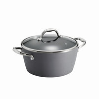 5 Qt Induction Aluminum Covered Dutch Oven - Slate Gray