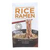 Lotus Foods Buckwheat Mushroom Brown Rice Ramen with Vegetable Soup - Case of 10 - 2.8 oz.