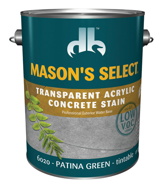 Mason'S Select Transparent Concrete Stain Green 1 Gl (Case of 4)