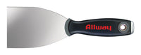 Allway 3 in. W Carbon Steel Stiff Wall Scraper (Pack of 5).