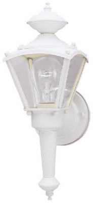 Coach Lantern, White, 100-Watt