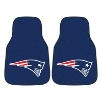 NFL - New England Patriots Carpet Car Mat Set - 2 Pieces