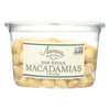 Aurora Natural Products - Raw Whole Macadamias - Case of 12 - 8 oz.