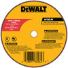 DeWalt 4 in. D X 3/8 in. Aluminum Oxide Cut-Off Wheel