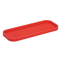 LINED SINK TRAY RED