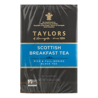 Taylors Of Harrogate Scottish Breakfast Tea Bags - Case of 6 - 50 BAG