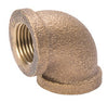 BK Products Southland 1/4 in. FIP Sizes X 1/4 in. D FIP Red Brass 90 Degree Elbow