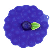 Charles Viancin 6 in. W Blue Silicone Blueberry Lid