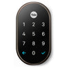 Nest Yale Oil Rubbed Bronze Metal Touch Screen Deadbolt