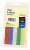 Avery 06007 5/8" Colored Star Labels (Pack of 6)