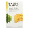 Tazo Tea Green Tea - Ginger - Case of 6 - 20 BAG