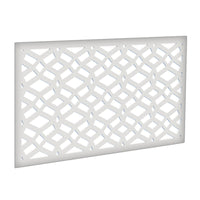 Xpanse Celtic 2 ft. W X 4 ft. L White Polymer Screen Panel