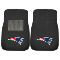 NFL - New England Patriots Embroidered Car Mat Set - 2 Pieces