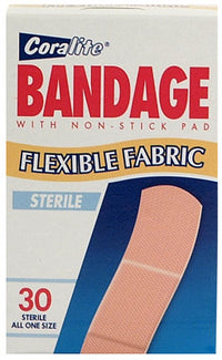 Flexible Fabric Bandages, 30-Ct.