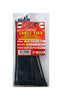 Tool City  8.25 in. L Black  Cable Tie  25 pk