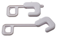 Safety 1st Secure Mount Gray Plastic Cabinet Locks 2 pk