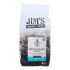 Jims Organic Coffee Coffee Beans - Organic - French Roast - Decaf - 11 oz - case of 6