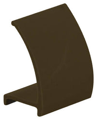 Glass Retainer, Snap-In, Rigid Brown Vinyl, 9/32 x 1/2 x 72-In.