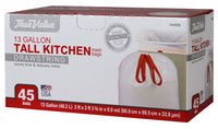 Kitchen Trash Bags, 45-Ct. 13-Gal.