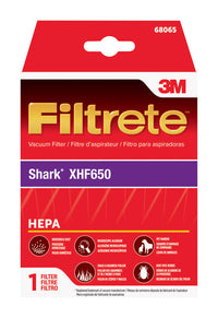 3M Filtrete Vacuum Filter For Shark XHF650 HEPA 1 pk