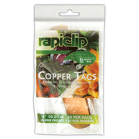 Luster Leaf 883 4 Copper Rapiclip Plant Tags (Pack of 12)