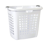 Sterilite White Plastic Laundry Basket (Pack of 4)