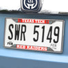 Texas Tech University Metal License Plate Frame