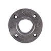 STZ Industries 1-1/4 in. FIP each Black Malleable Iron Floor Flange