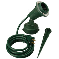 Woods Plastic Yard Master Corded Flood Light Holder