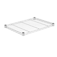 Honey-Can-Do 1 in. H X 24 in. W X 18 in. D Silver Steel Shelf