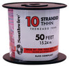 Southwire 22975783 50' 10 Gauge Red Stranded THHN Wire