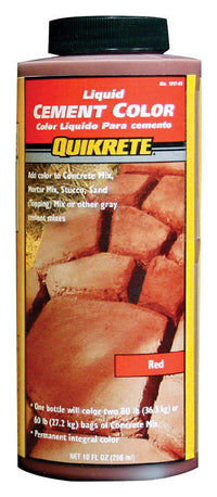 Quikrete Liquid Cement Color 10 oz Red