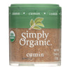 Simply Organic Cumin Seed - Organic - Ground - .46 oz - Case of 6