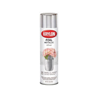 Krylon High Gloss Sheen Silver Metallic Indoor Spray Paint 8 oz. 20 sq. ft. Coverage