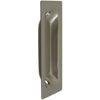 National Hardware 3-1/4 in. L Satin Nickel Steel Flush Pull