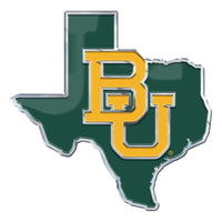 Baylor University Team State Aluminum Emblem