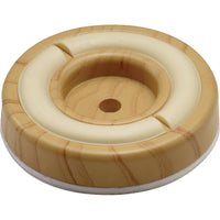 Shepherd Hardware Plastic Self Adhesive Dual Furniture Cups Woodgrain Round 2 in. W X 2 in. L 4 pk