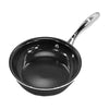 Harvest Direct As Seen On TV Ceramic Over Steel Fry Pan 9.5 in. Black