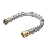 BK Products 3/4 in. FIP Sizes X 7/8 in. D Compression 18 in. Braided Stainless Steel Water Heater Su