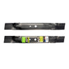 MaxPower 42 in. Standard Mower Blade Set For Riding Mowers 2 pk