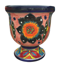 Avera Products Talavera 8.5 in. H x 5.5 in. W x 5.5 in. D Ceramic Talavera Planter Multicolored (Pack of 4)