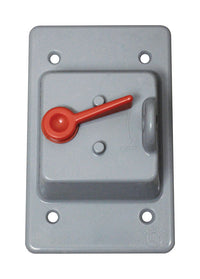 Sigma Engineered Solutions Rectangle Plastic 1 gang Toggle Switch Cover