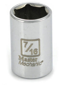 1/4-Inch Drive 7/16-Inch 6-Point Socket