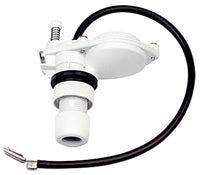 Low Profile Fill Valve, White Plastic