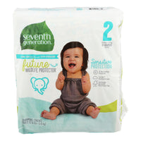 Seventh Generation - Baby Diaper Stage 2 12-18lb - Case of 4-31 CT