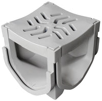 Fernco  Storm Drain Plus  4.98 in. Square  Channel Grate