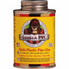 Gorilla PVC Multi Clear Multi-Purpose Solvent Cement For ABS/CPVC/PVC 4 oz