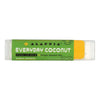 Everyday Coconut Purely Coconut Lip Balm  - Case of 24 - .15 OZ